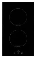 Simfer | H3.020.DEISP | Płyta | Indukcyjna | Liczba palników/stref gotowania 2 | Dotykowa | Timer | Czarna