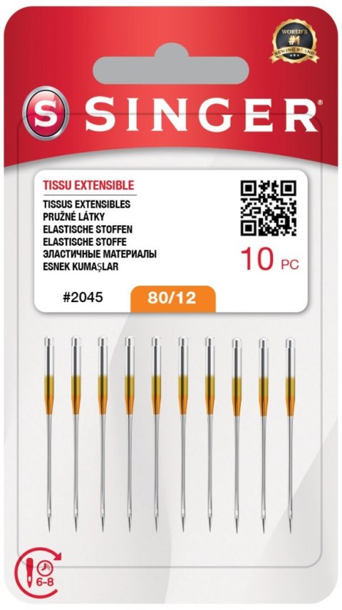 Singer | Igła, 2045 SZ12 BLST W/10