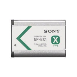 Sony | BX1 | Battery Lithium Ion - 1240 mAh - slim high capacity | Designed For Sony ZV-1, ZV-1F; Action Cam-FDR-X1000, X3000, H