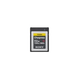 Sony CEBG128.SYM CEB-G Series CFexpress Type B Memory Card - 512 GB Sony | CEB-G Series CFexpress Type B Memory Card | CEBG512.S
