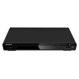 Sony | Odtwarzacz DVD | DVP-SR370B | JPEG, MP3, MPEG-4, WMA, AAC i Linear PCM