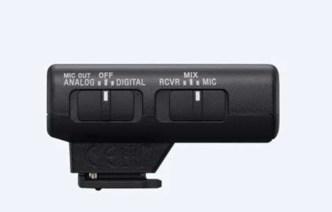 Sony | Wireless Bluetooth Microphone | ECM-W2BT | Omnidirectional; Clear, cable-free digital transmission; High-quality audio tr