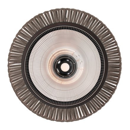 SUNRED | Grzejnik | ARTIX M-HO BROWN, Corda Bright Wiszący | Podczerwień | 1800 W | Liczba poziomów mocy | Odpowiedni do pomiesz