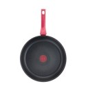 TEFAL | G2730672 | Daily Chef Pan | Frying | Diameter 28 cm | Suitable for induction hob | Fixed handle | Red