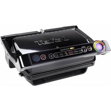 TEFAL | GC714834 OptiGrill | Zestaw wymiennych płyt | Platnik | N/A W | Czarny