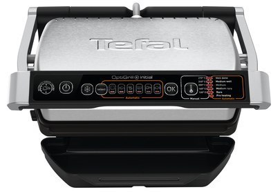 TEFAL | OptiGrill Initial | GC706D | Grill kontaktowy | 2000 W | Czarny/Stal nierdzewna