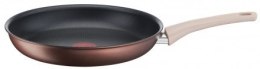 TEFAL | Patelnia | G2540553 Eco-Respect | Smażenie | Średnica 26 cm | Nadaje się do płyty indukcyjnej | Stały uchwyt | Miedź