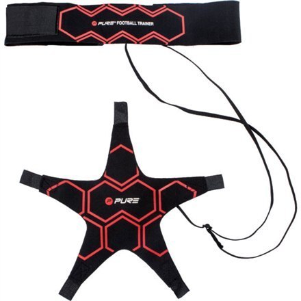 Trener piłkarski Pure2Improve | Czarno-czerwony