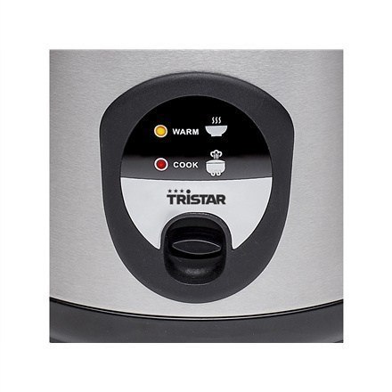 Tristar | Urządzenie do gotowania ryżu | RK-6127 | 500 W | Czarny/stal nierdzewna