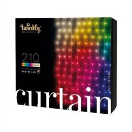 Twinkly Curtain Smart LED Lights 210 RGBW 1.5x2.1m Twinkly | Curtain Smart LED Lights 210 RGBW 1.5x2.1m | RGBW - 16M+ kolorów +