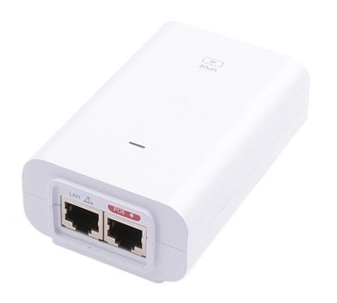 Ubiquiti | Injector PoE z obsługą 802.3af | U-POE-af | Porty Ethernet LAN (RJ-45) 1