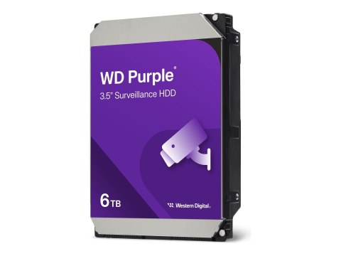 Western Digital Hard Drive Purple WD63PURZ 5400 RPM 6000 GB