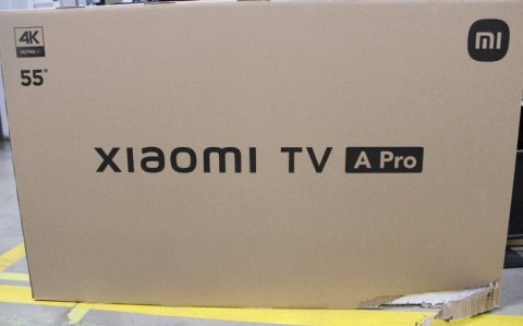 Xiaomi A Pro | 55" (138 cm) | Smart TV | Google TV | UHD | Black | DAMAGED PACKAGING