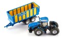 Siku: Farmer - 1:50: New Holland T9.560 z przyczepą