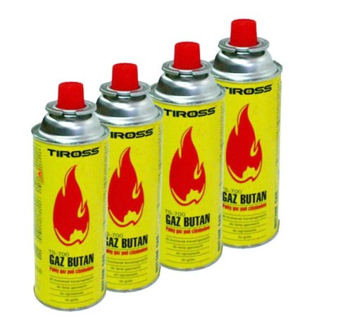 4 x GAZ NABÓJ GAZOWY / KARTUSZ 227g TYP MSF-1a TS-700