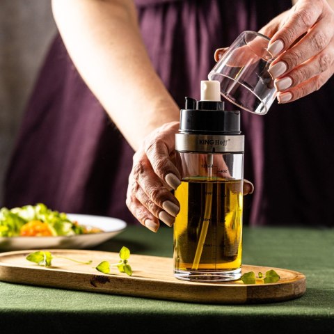 ATOMIZER SPRYSKIWACZ DO OLEJU OLIWY OCTU 2W1 150ML KINGHOFF KH-1894