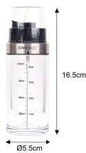 ATOMIZER SPRYSKIWACZ DO OLEJU OLIWY OCTU 2W1 150ML KINGHOFF KH-1894