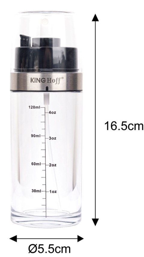 ATOMIZER SPRYSKIWACZ DO OLEJU OLIWY OCTU 2W1 150ML KINGHOFF KH-1894