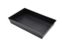 BLACHA FORMA DO PIECZENIA 36X23,5X6CM NIEPRZYWIERALNA MARMUREK BRUNBESTE BB-1083