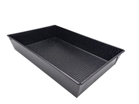 BLACHA FORMA DO PIECZENIA 36X23,5X6CM NIEPRZYWIERALNA MARMUREK BRUNBESTE BB-1083