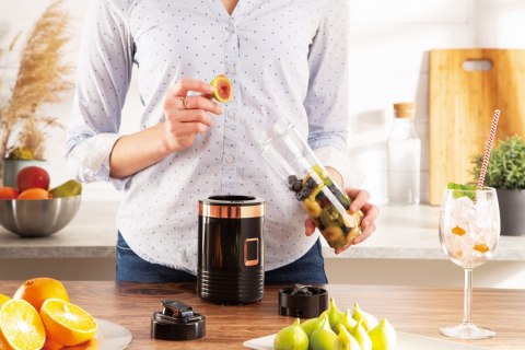 BLENDER KIELICHOWY DO KOKTAJLI SMOOTHIE BERLINGER HAUS BLACK ROSE BH-9065