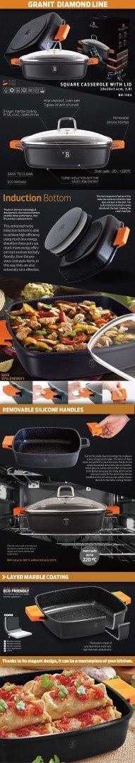 BRYTFANNA BERLINGER HAUS GRANIT DIAMOND 3.8L / 28CM BH-1104