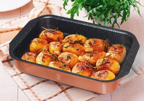 BRYTFANNA / BLACHA DO PIECZENIA 35CM BERLINGER HAUS METALLIC ROSE GOLD BH-1665