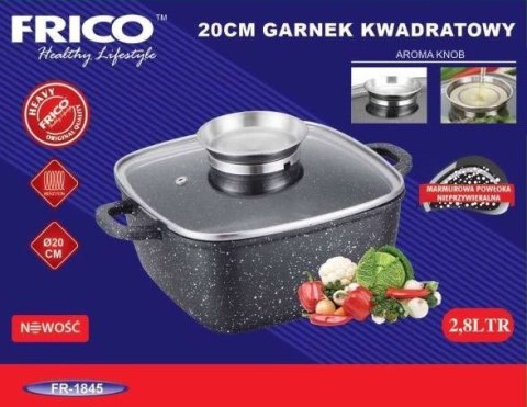 BRYTFANNA / GARNEK GRANITOWY 2.8L 20cm EDENBERG EB-1845