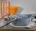 BRYTFANNA GARNEK KWADRATOWY 5.5L 26cm ZILNER GREY ZL-7059