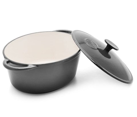 BRYTFANNA GĘSIARKA ŻELIWNA EMALIOWANA 6.4L KONIGHOFFER KG-6268