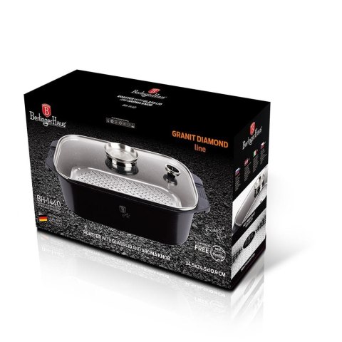 BRYTFANNA GRANITOWA 2 EL. 34,5 X 24,5 X 10,9 CM BERLINGER HAUS GRANIT DIAMOND BH-1440