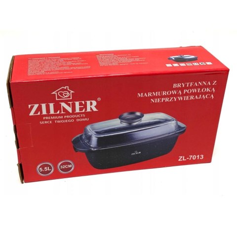 BRYTFANNA GRANITOWA 5.5L 32CM ZILNER ZL-7013