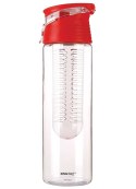 BUTELKA BIDON NA WODĘ Z WKŁADEM NA OWOCE 800ML KH-1192