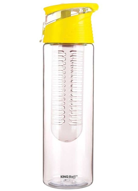 BUTELKA BIDON NA WODĘ Z WKŁADEM NA OWOCE 800ML KH-1192