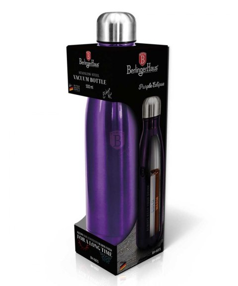 BUTELKA TERMICZNA 500ml BERLINGER HAUS METALLIC LINE PURPLE BH-6815