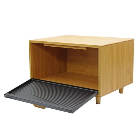 CHLEBAK BAMBUSOWY POJEMNIK NA PIECZYWO BRUNBESTE BB-4252 CZARNY