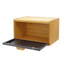 CHLEBAK BAMBUSOWY POJEMNIK NA PIECZYWO BRUNBESTE BB-4254 CZARNY