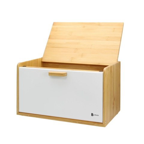 CHLEBAK BAMBUSOWY POJEMNIK NA PIECZYWO BRUNBESTE BB-4255 BIAŁY