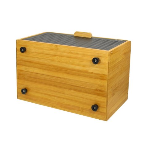 CHLEBAK BAMBUSOWY POJEMNIK NA PIECZYWO BRUNBESTE BB-4256 CZARNY