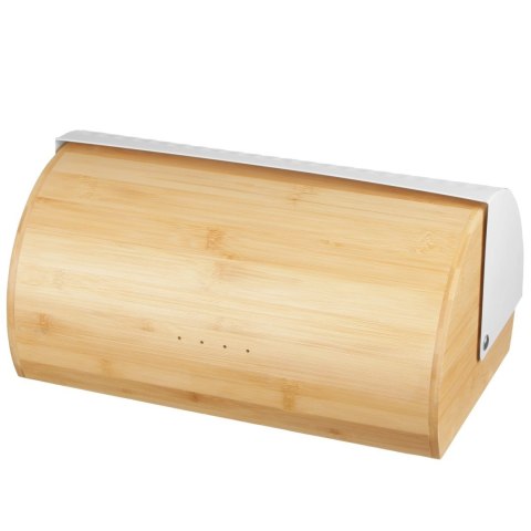 CHLEBAK DREWNIANY Z POKRYWĄ METALOWĄ + NÓŻ BRUNBESTE BB-2774