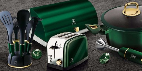 CHLEBAK STAL NIERDZ. BERLINGER HAUS EMERALD METALLIC LINE BH-6267