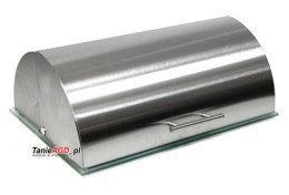 CHLEBAK STALOWY z DESKĄ SZKLANĄ INOX 3213