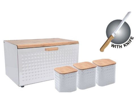 CHLEBAK W ZESTAWIE Z 3 POJEMNIKAMI BRUNBESTE BB-2703