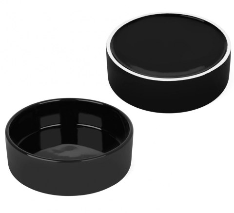 CUKIERNICA CERAMICZNA Z ŁYŻECZKĄ CZARNA KONIGHOFFER 4240