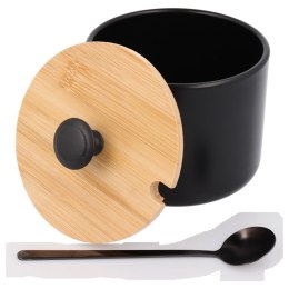 CUKIERNICA METALOWA Z ŁYŻECZKĄ 350ML BRUNBESTE BB- 2670