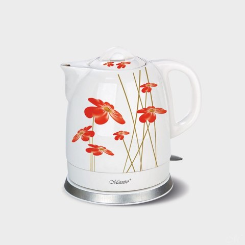 CZAJNIK CERAMICZNY ELEKTRYCZNY 1.5L 3 WZORY MAESTRO MR-066
