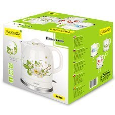 CZAJNIK CERAMICZNY ELEKTRYCZNY 1.5L 3 WZORY MAESTRO MR-066