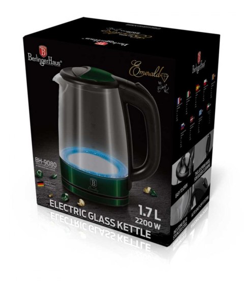 CZAJNIK ELEKTR. 1.7L BERLINGER HAUS EMERALD BH-9080
