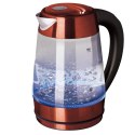 CZAJNIK ELEKTR. 1.7L Z FUNKCJĄ TEMPERATURY BERLINGER HAUS METALLIC BURGUNDY BH-9128