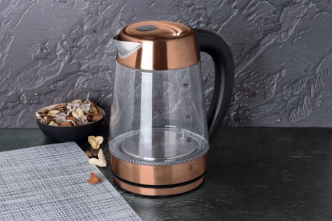 CZAJNIK ELEKTR. 1.7L Z FUNKCJĄ TEMPERATURY BERLINGER HAUS METALLIC ROSE GOLD BH-9129